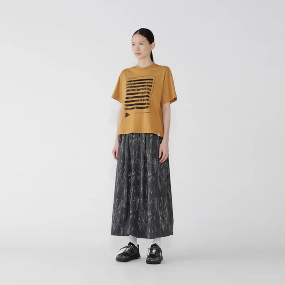 앤드원더 티셔츠 typography printed SS T 남녀공용 5745284090 - 상세 이미지 5