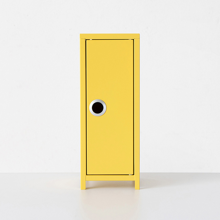 심플리 미니수납장 105x105x275mm, 1단, 옐로우 7158.9074 - 메인 이미지