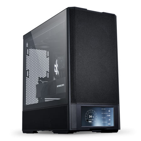 리안리 LANCOOL 207 DIGITAL 컴퓨터 PC 케이스 (블랙)