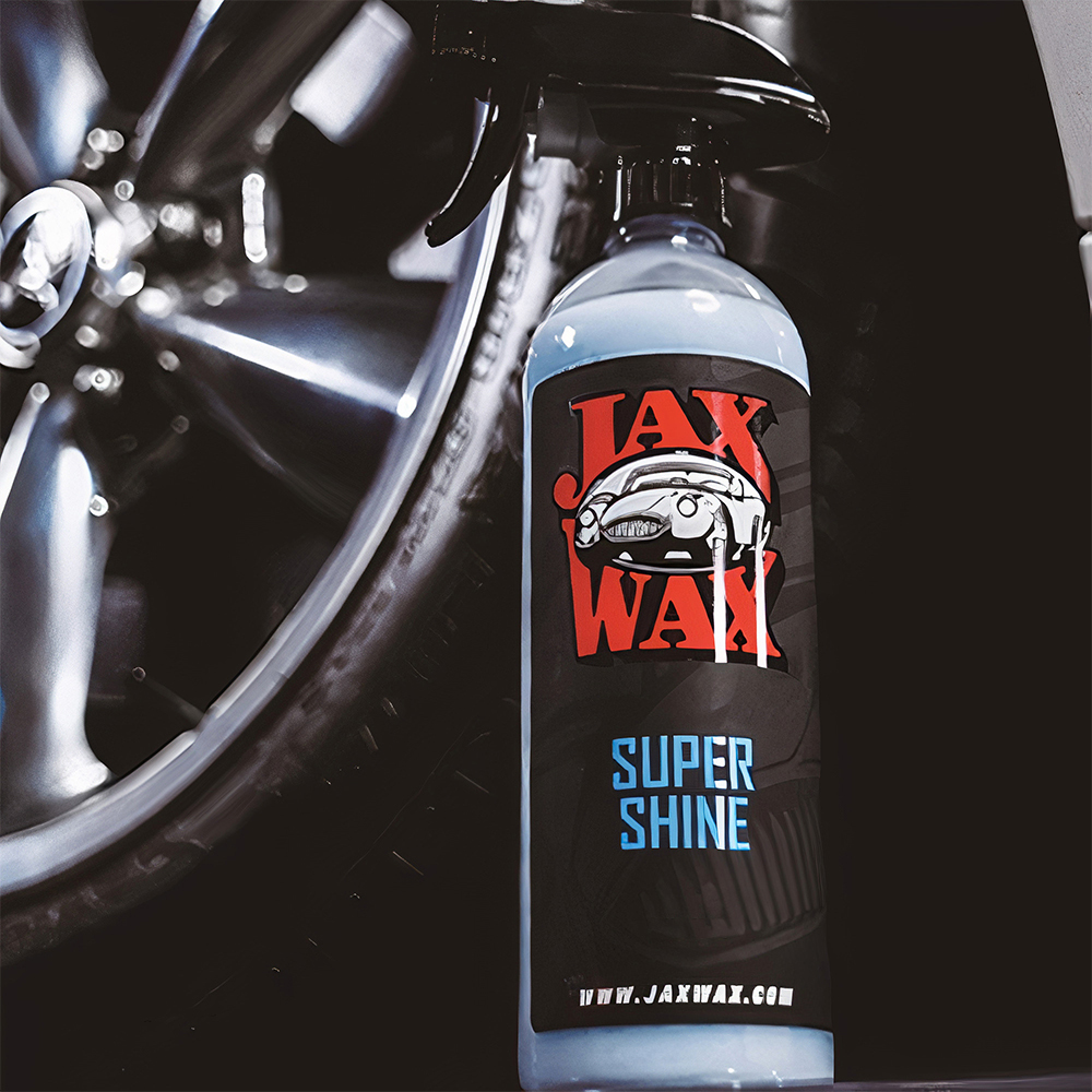 잭스왁스 슈퍼샤인 자동차 타이어 드레싱 광택코팅제 473ml