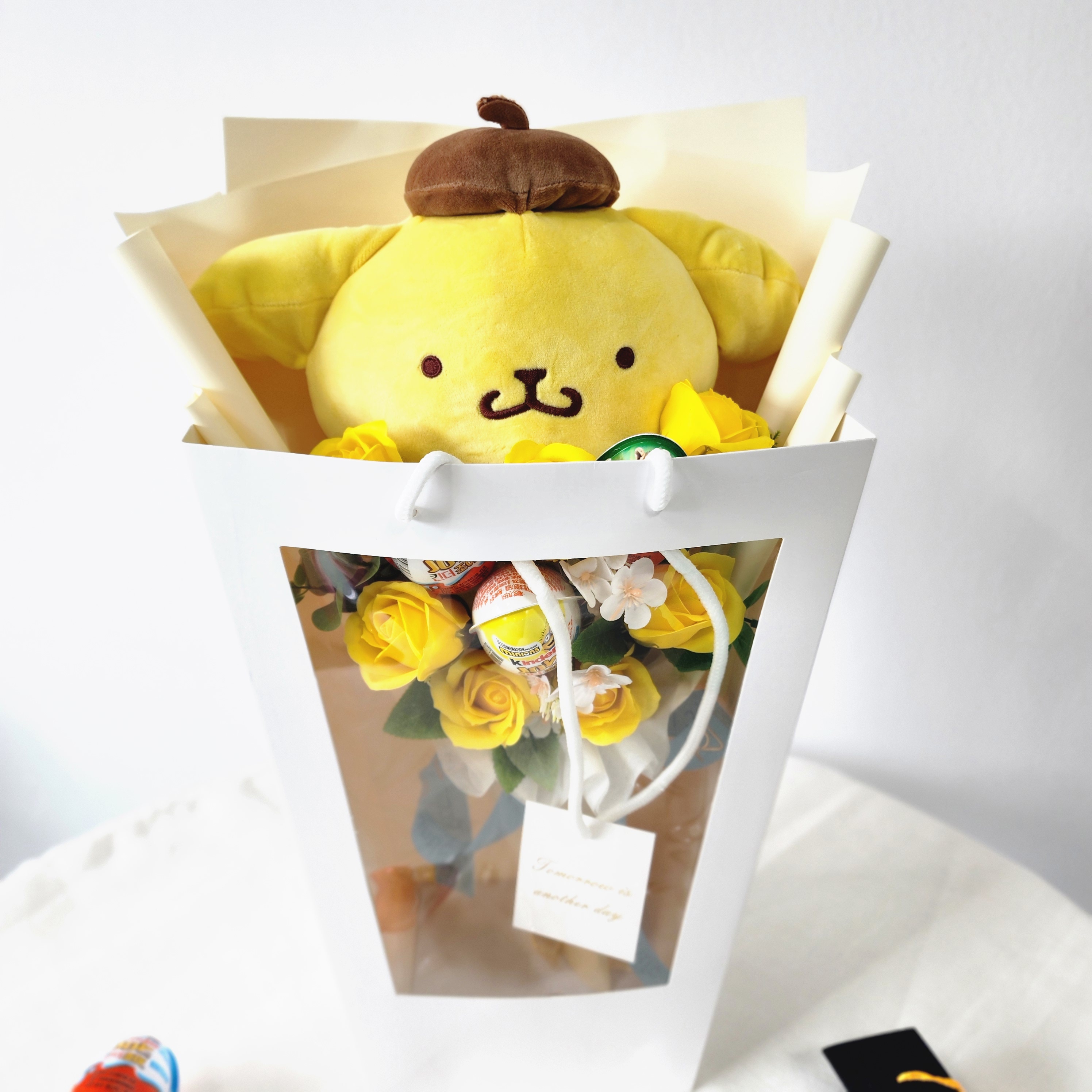 산리오 인형꽃다발 대형 쿠로미 비누꽃 킨더조이 졸업 입학 어린이 선물 꽃다발 - 상세 이미지 2