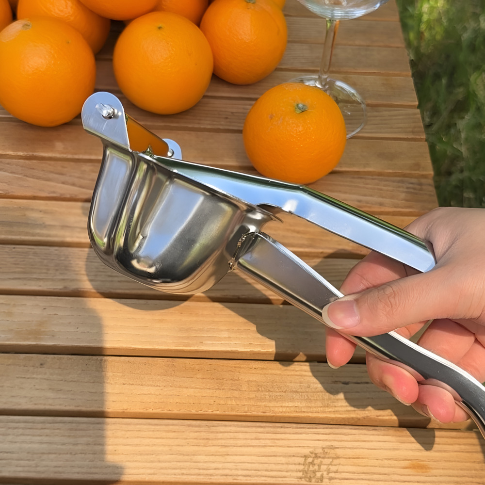 뉴테크캠쿡 스텐 레몬스퀴즈 스퀴저 수동착즙기 레몬즙짜개 과일짜기 즙짜는기계