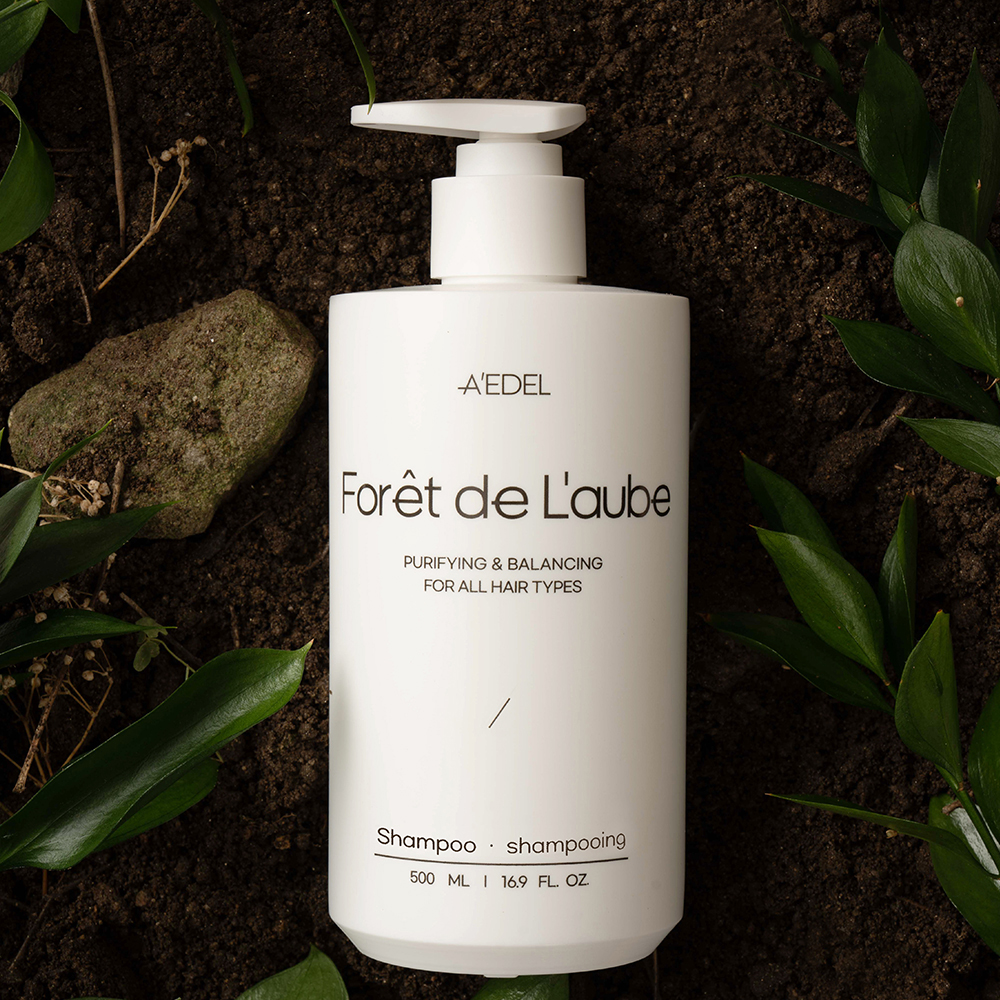 에이델 비건 탈모 퍼퓸 샴푸 500ml 천연 단백질 두피 미용실 향기좋은 천연 포레드로브