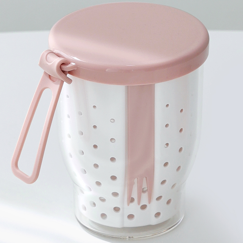 1+1 네오플램 후르츠팟 샐러드 과일컵 700ml, 아이보리 2p - 상세 이미지 2