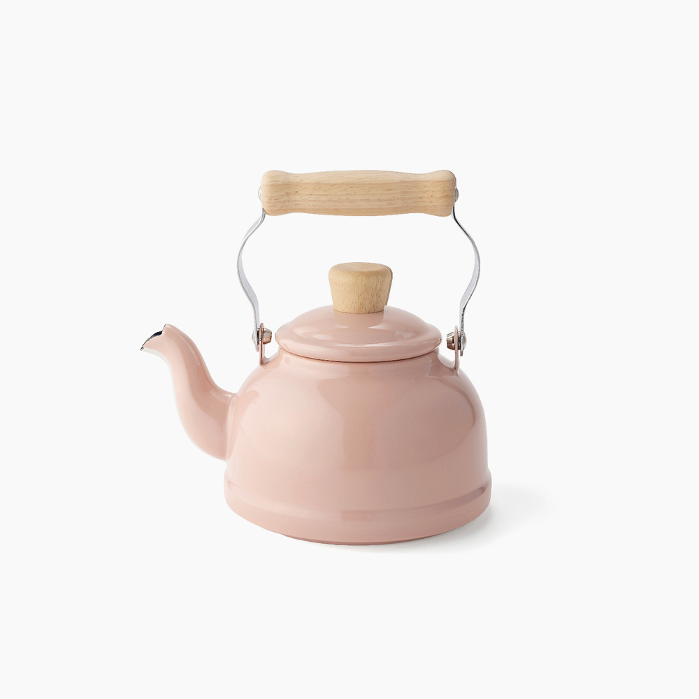 에지리 레모 법랑 인덕션 주전자 1.6L, 로지핑크