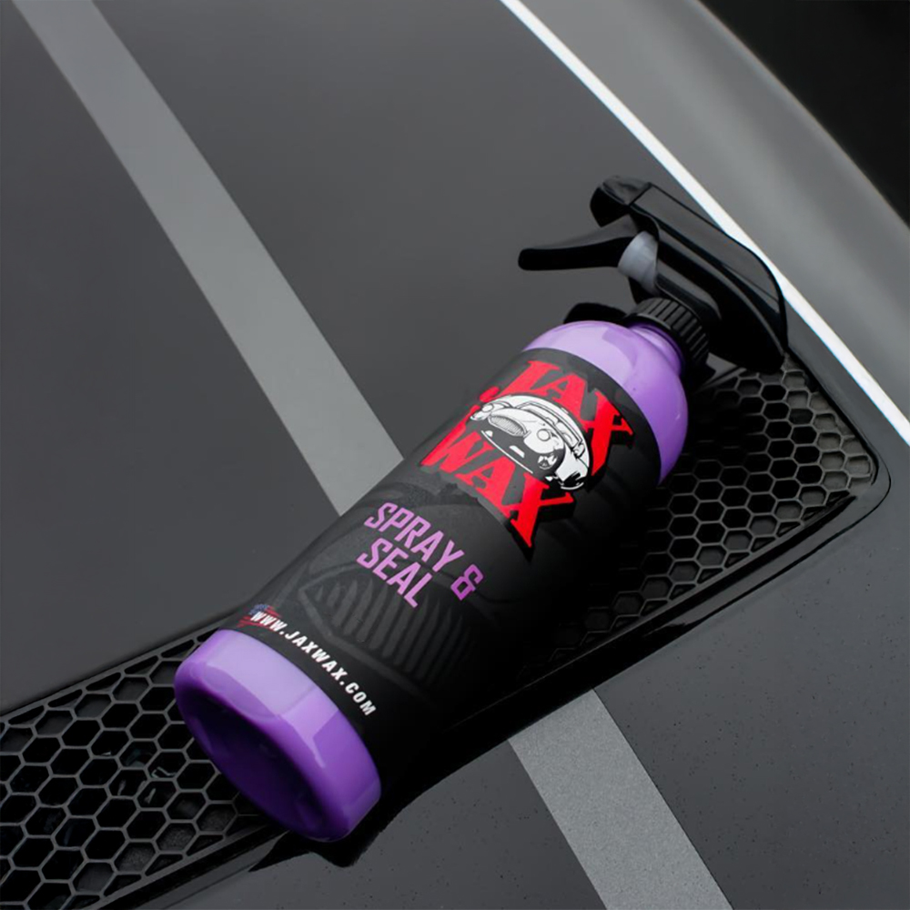 잭스왁스 스프레이앤씰 자동차 카나우바 발수코팅 광택 액체왁스 198ml