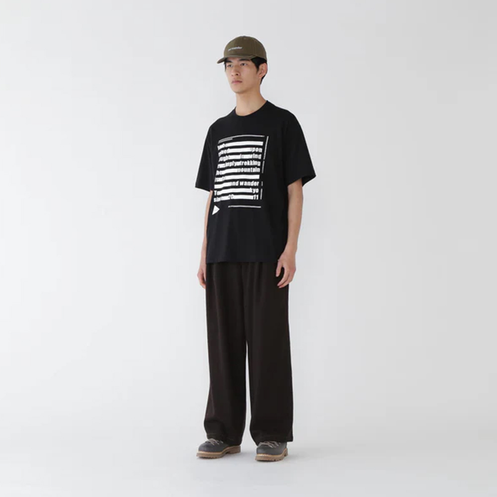 앤드원더 티셔츠 typography printed SS T 남녀공용 5745284090 - 상세 이미지 4