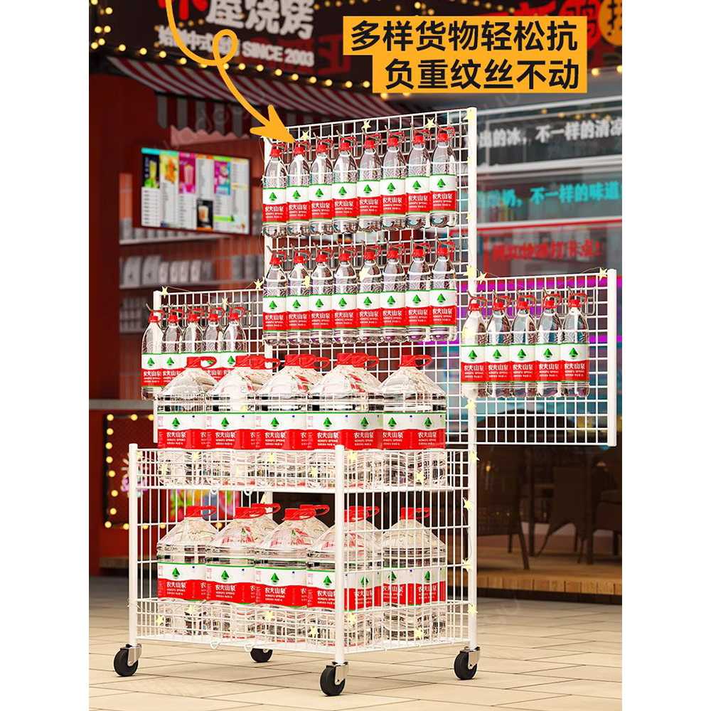 접이식 가판대 플리마켓 행사 매대 노점 트롤리 야외 65cm 작은바퀴 이미지 6