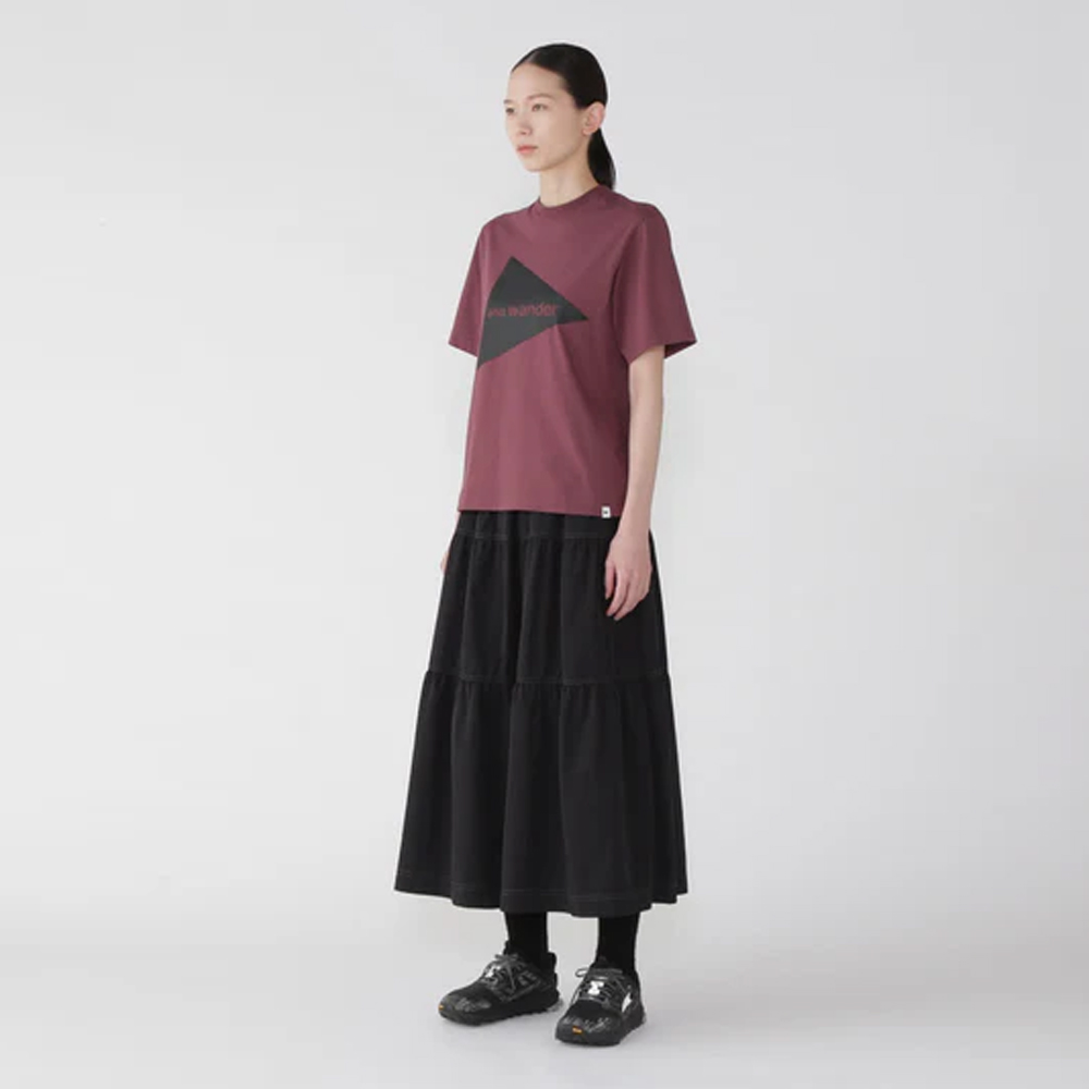 앤드원더 티셔츠 and wander logo SS T 남녀공용 5745284088 - 상세 이미지 2