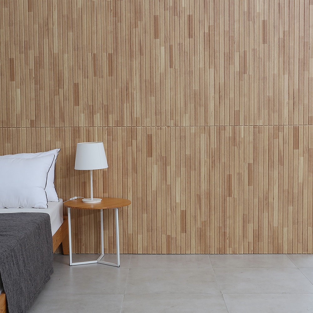 국내산 아트월 시트지 단열 폼블럭 벽지 거실 인테리어 필름지 접착 폼 보드 사각 템바보드