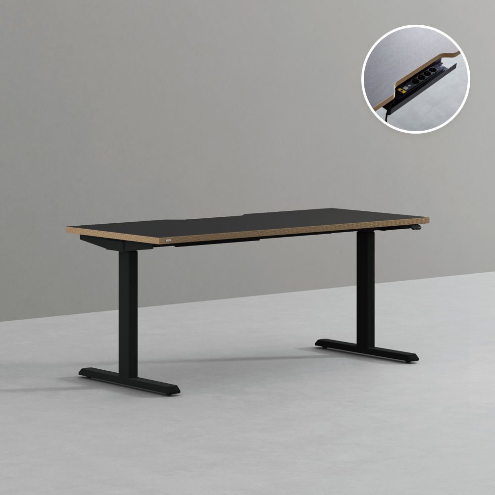 데스커 모션데스크 플러스 1600x700mm, 화이트 - 상품 이미지