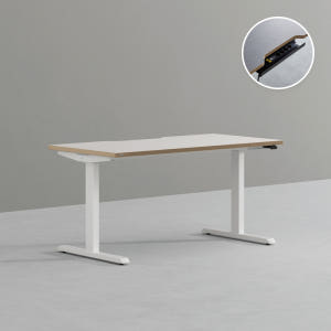 데스커 모션데스크 플러스 1400x700mm, 화이트 솔직 후기 | 실제 배치 사진 포함 - 상품 이미지 4
