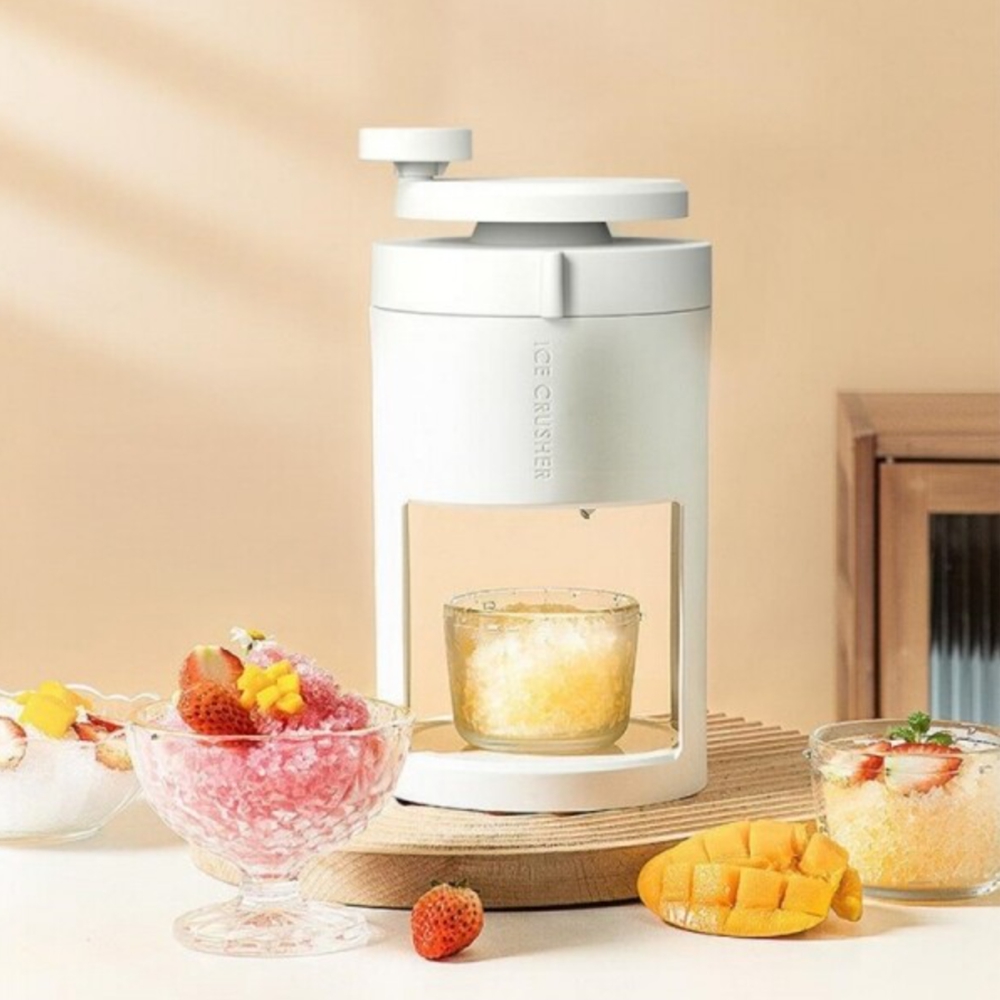 빙수기계가정용 눈꽃빙수 수동빙수기 슬러시 얼음가는기계