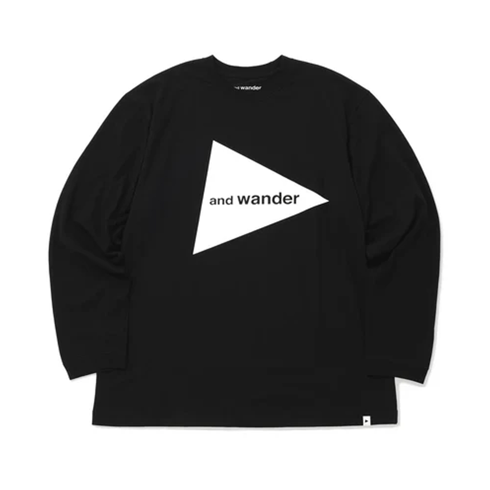 앤드원더 티셔츠 and wander logo LS T 남녀공용 5745284087 - 상세 이미지 3
