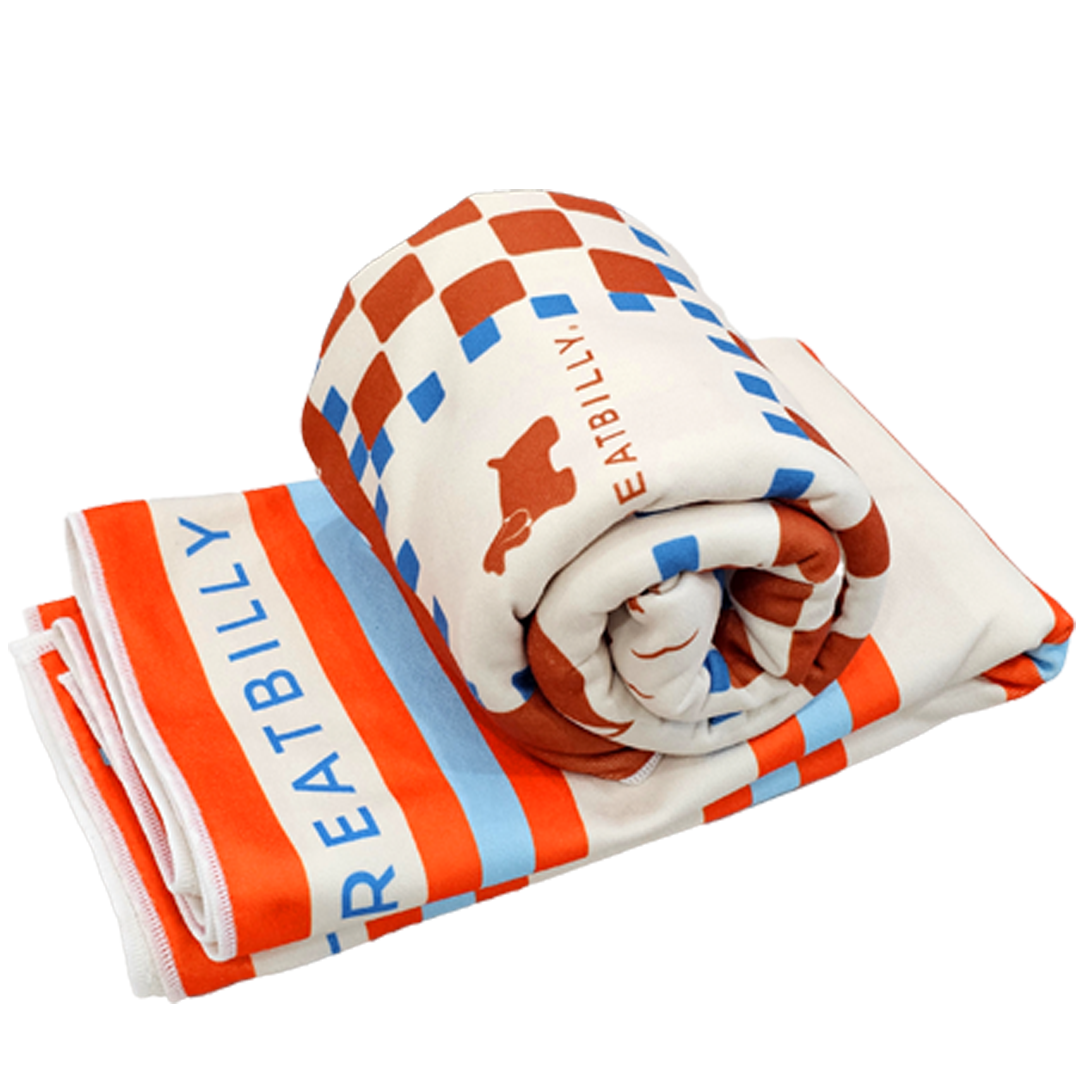 그래잇빌리 시즌 한정 비치타올 GREATBILLY BEACH TOWEL ( Stripe , Checkered ) - 상세 이미지 5