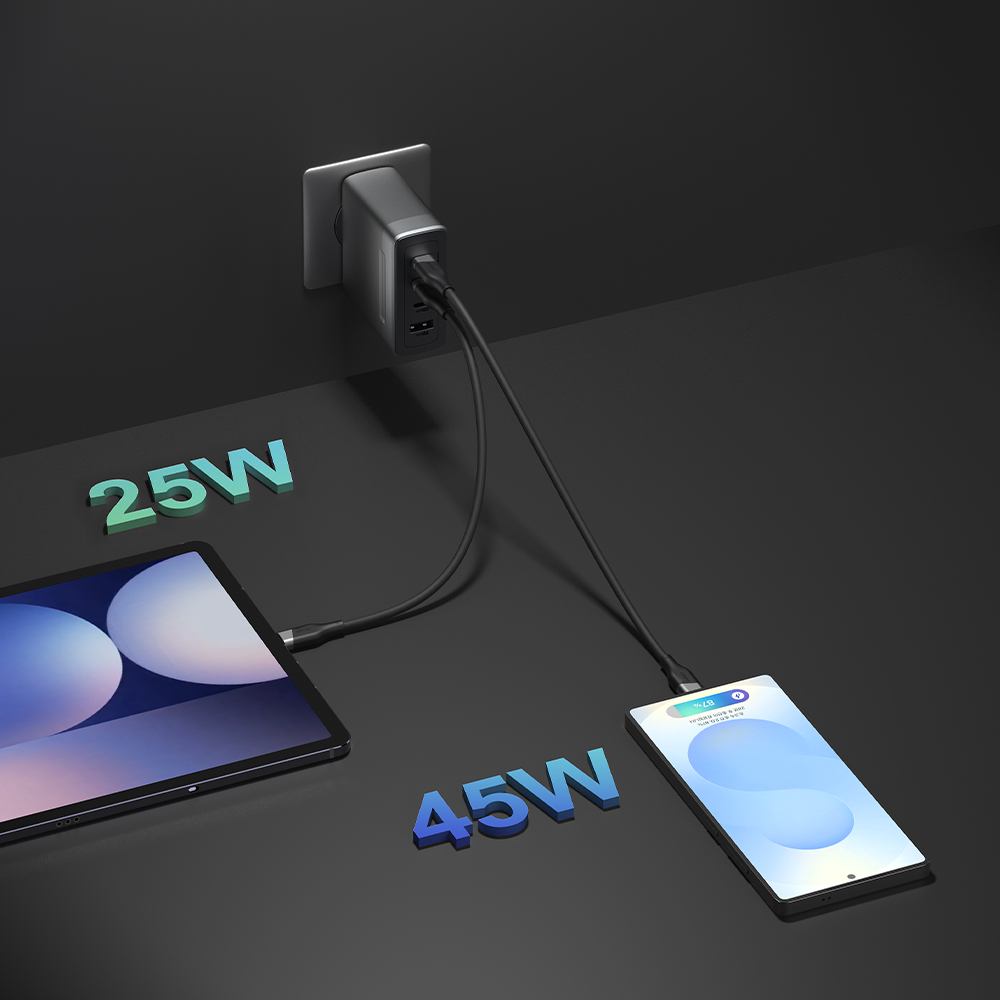 PD 100W PPS GaN 접지 멀티 초고속 충전기 GX110 이미지 6