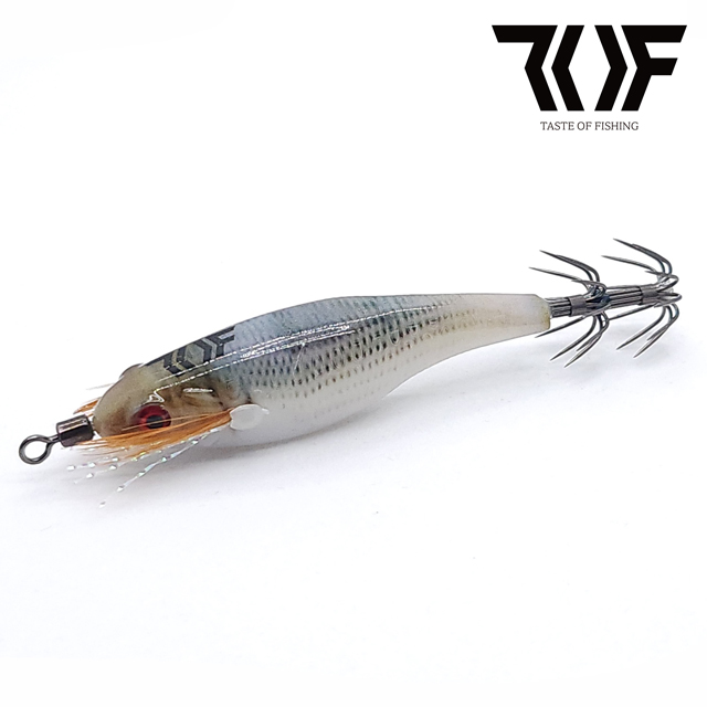 토프 PB 에기 리얼 네츄럴 케이무라 바늘 야광 수평 갑오징어 쭈꾸미 1-전어