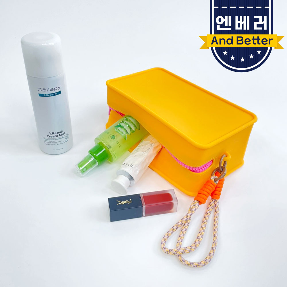 실리콘 파우치 쥬디 수영가방 모찌백 수영복파우치 여행용 - 상세 이미지 3