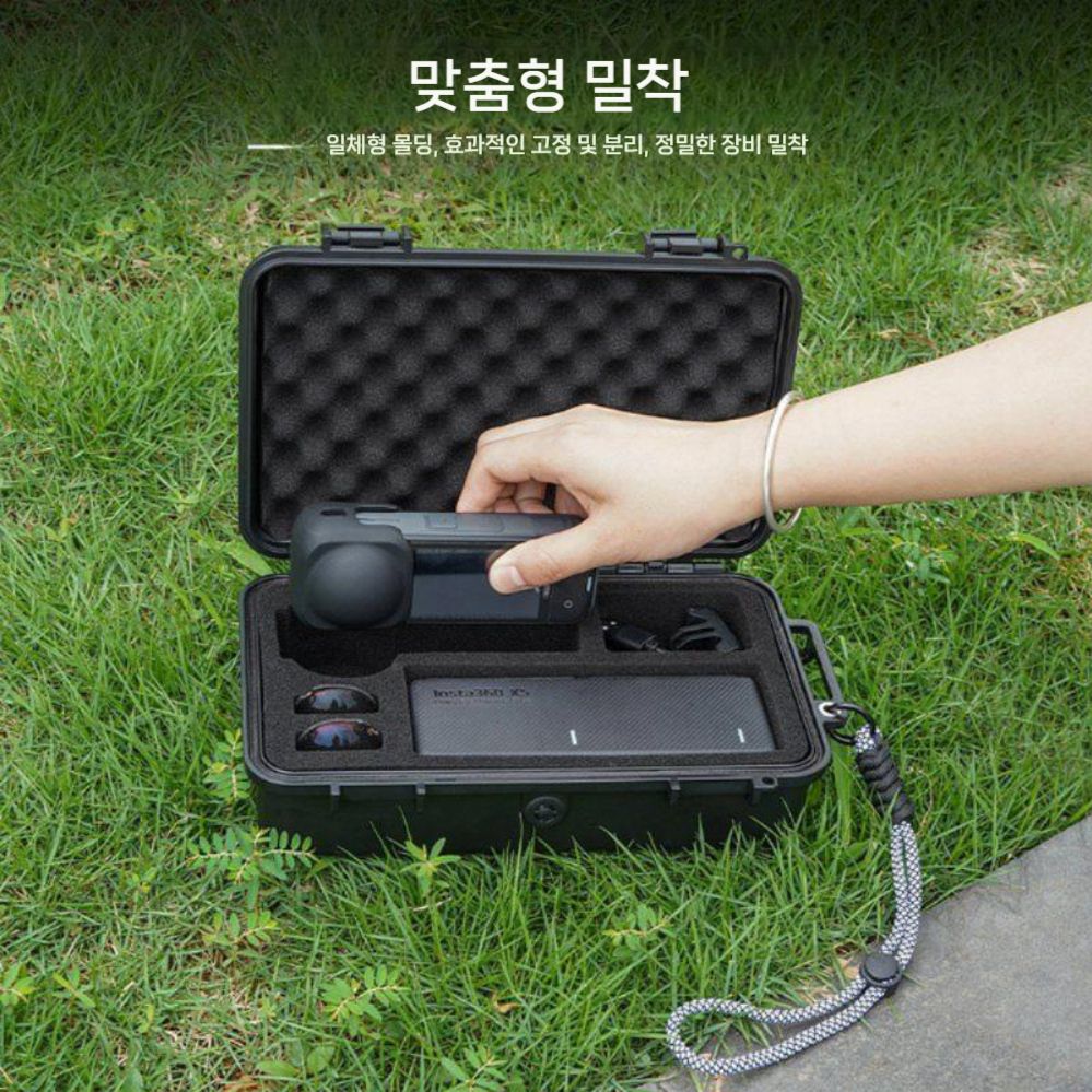 인스타360 x5 가방 악세서리 스토리지 박스 보호 휴대용 안전 방수 파우치 - 상세 이미지 4