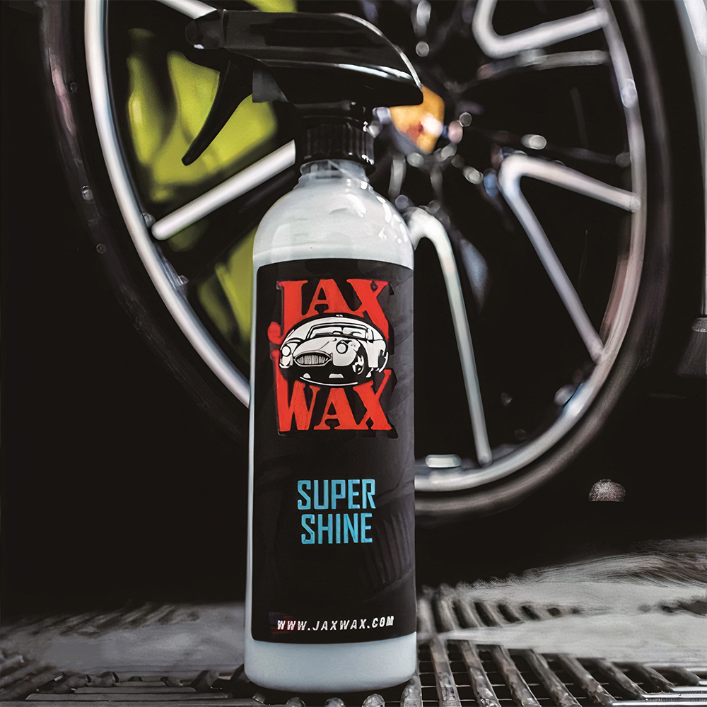 잭스왁스 슈퍼샤인 자동차 타이어 드레싱 광택코팅제 198ml
