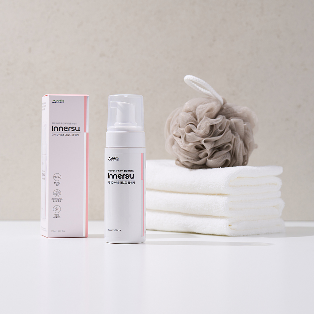 이너수 이너 마일드 폼워시 여성청결제 150ml, 1개 - 상세 이미지 4