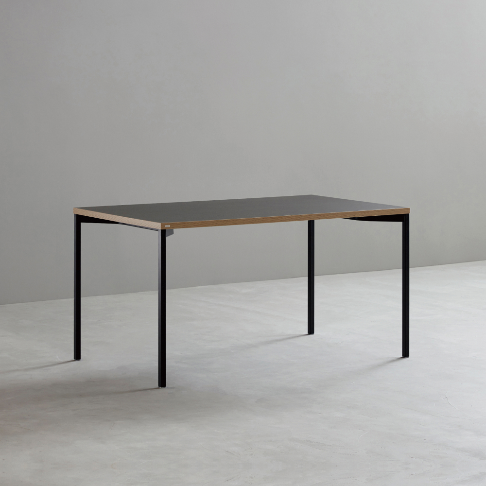 데스커 베이직 책상 1400x800mm, 빈티지블랙 - 상품 이미지