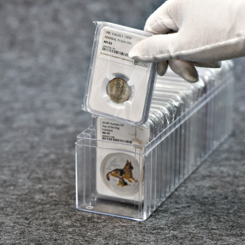 그레이딩 인증 주화 보관 투명 박스 NGC PCGS 전용 - 상품 이미지