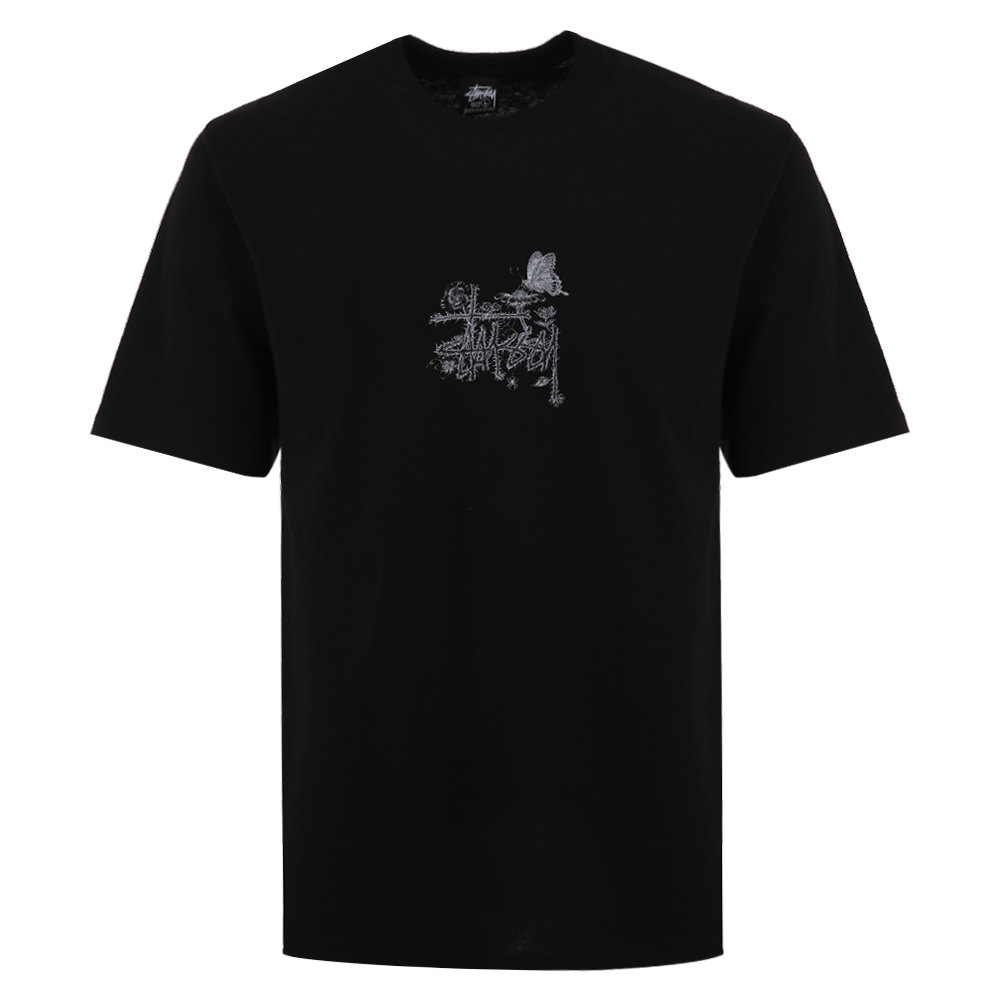 스투시 인 블룸 블랙 반팔티 1905109 BK SIZE L - 상품 이미지