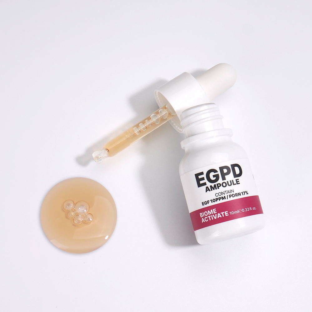 [바액] [고기능] EGPD 앰플 [10ml] 피부요철개선 도자기피부 EGF10ppm(배합한도 최대함량) 순수 PDRN 17%(170,000ppm) 탄력케어