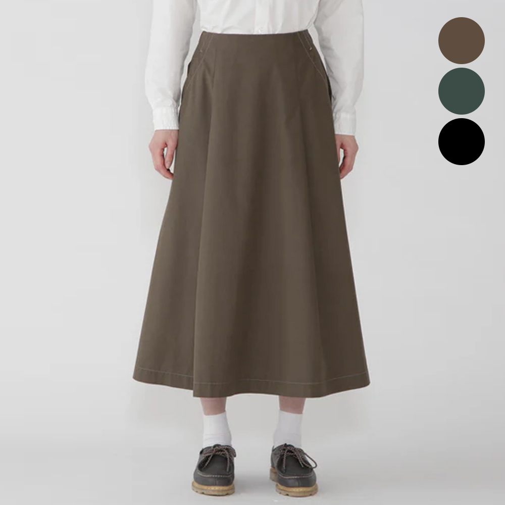앤드원더 스커트 high count cloth skirt (W) 밴딩 플레어 5745282100 - 상품 이미지