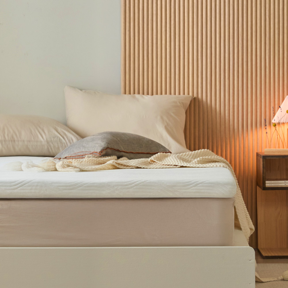 베네베딩 메모리폼 거실 바닥 토퍼 매트리스