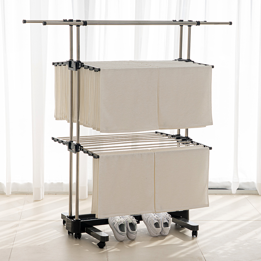 파리지앵 4단 빨래건조대 대형 이불 건조대