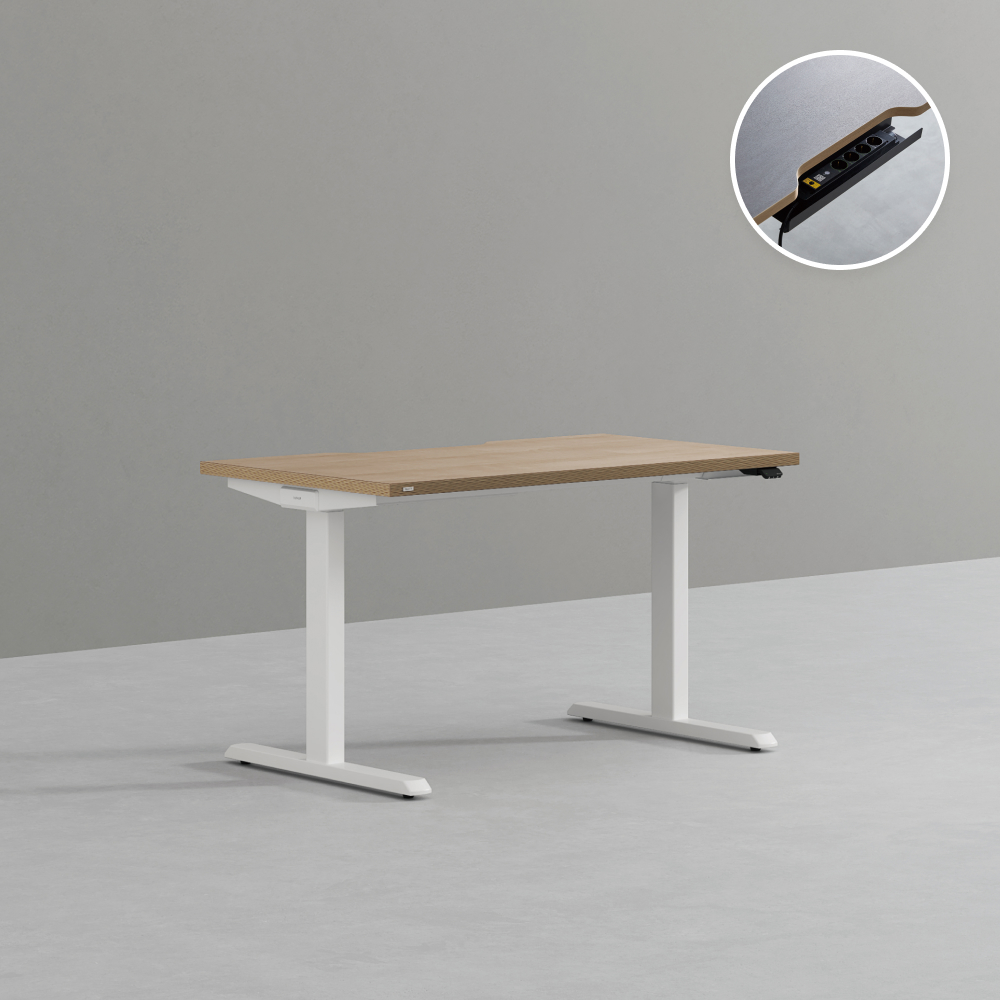 데스커 모션데스크 플러스 1200x700mm, 메이플 - 상품 이미지