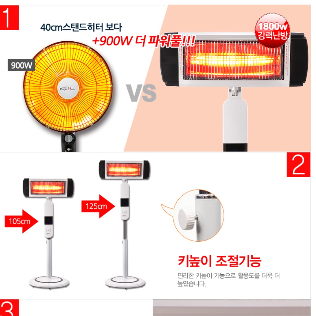 근적외선 램프 대형 히터 전기 히터기 산업용 히터 공장용 히터