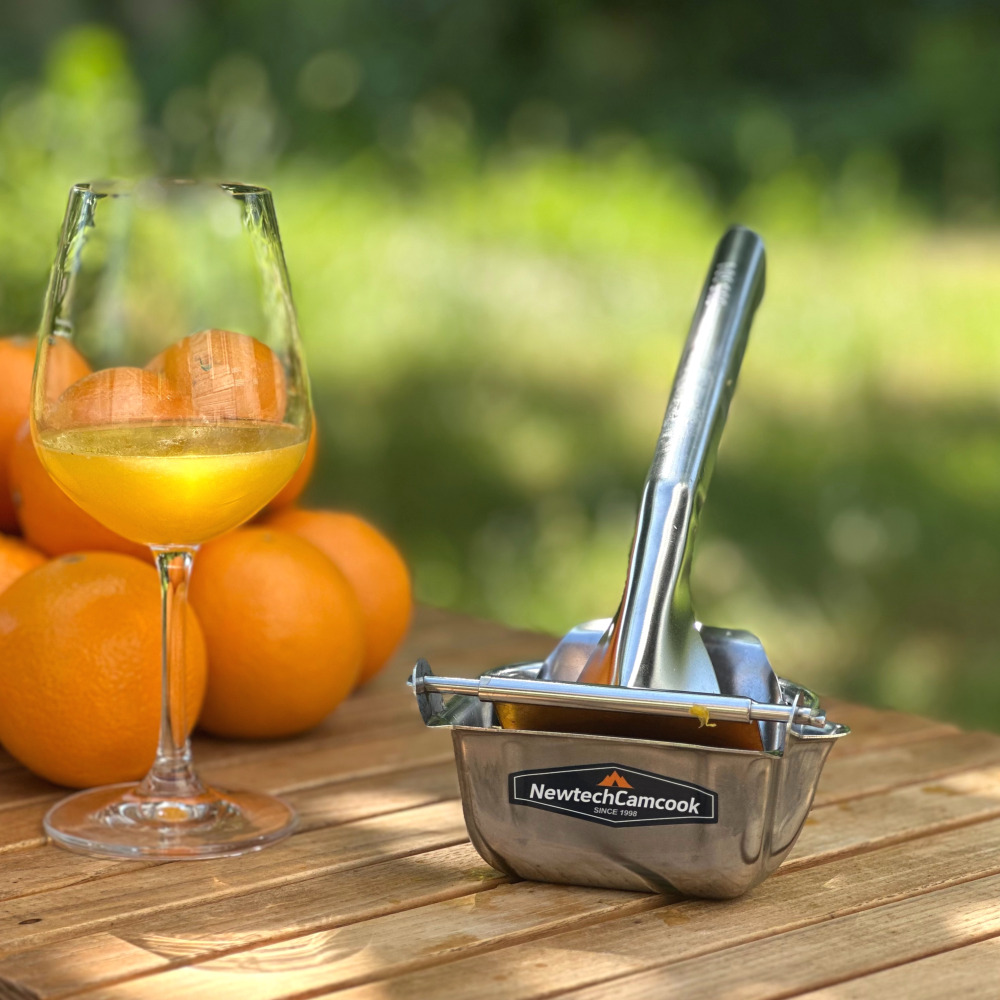 뉴테크캠쿡 스텐 레몬스퀴즈 스퀴저 수동착즙기 레몬즙짜개 과일짜기 즙짜는기계