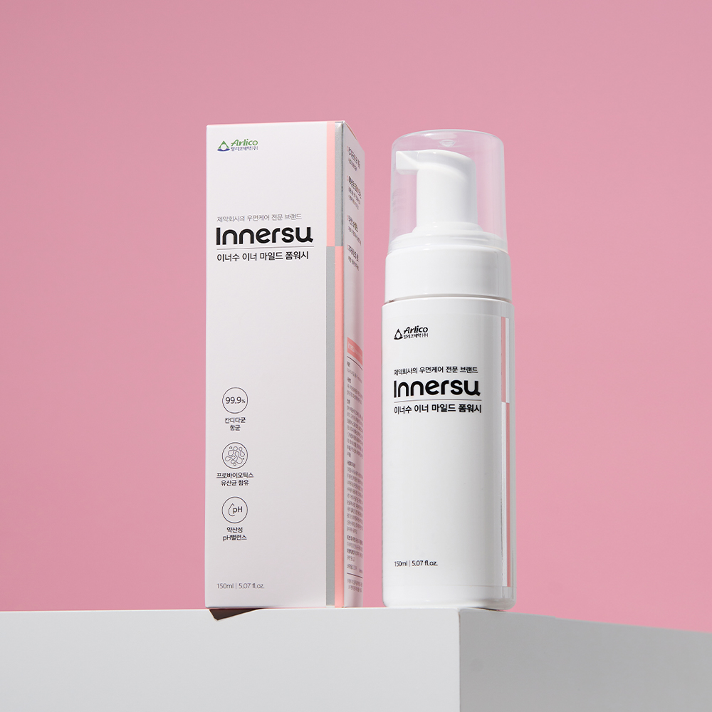 이너수 이너 마일드 폼워시 여성청결제 150ml, 3개 - 상품 이미지