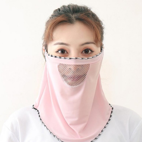 러닝마스크 여름 얼굴 가리는 기미 가리개 햇빛 걷기 운동 - 상세 이미지 4