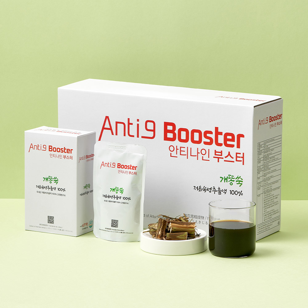 안티나인부스터 저온숙성 개똥쑥즙 80ml, 30개 - 상품 이미지