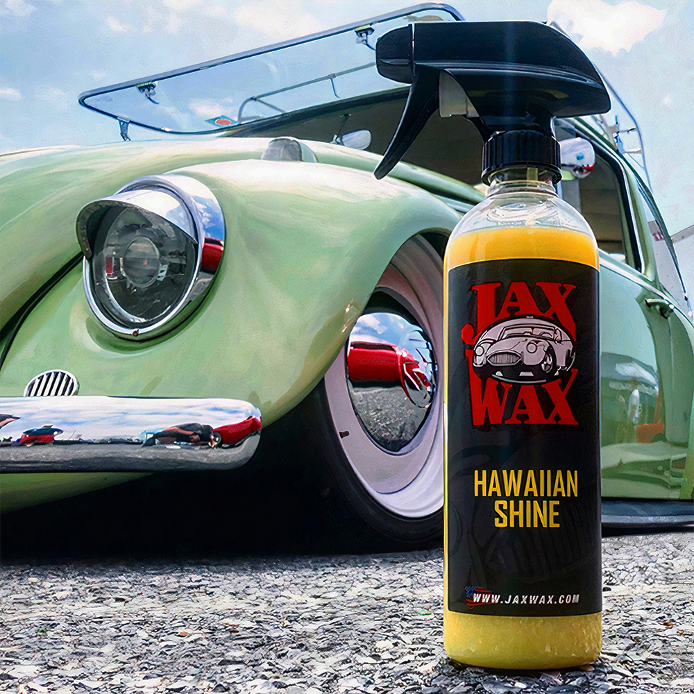 잭스왁스 하와이안샤인 카나우바 자동차 퀵디테일러 광택코팅제 물왁스 473ml