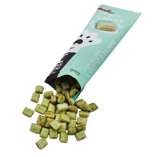 더캣츠 쿠키샌드 고양이쿠키 고양이과자 간식 연어, 20g, 1개