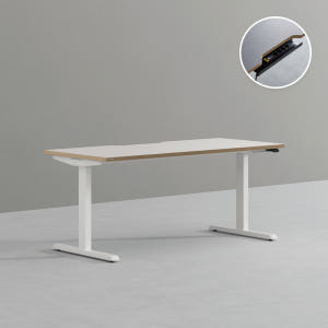 데스커 모션데스크 플러스 1600x700mm, 화이트 솔직 후기 | 실제 배치 사진 포함 - 상품 이미지 4