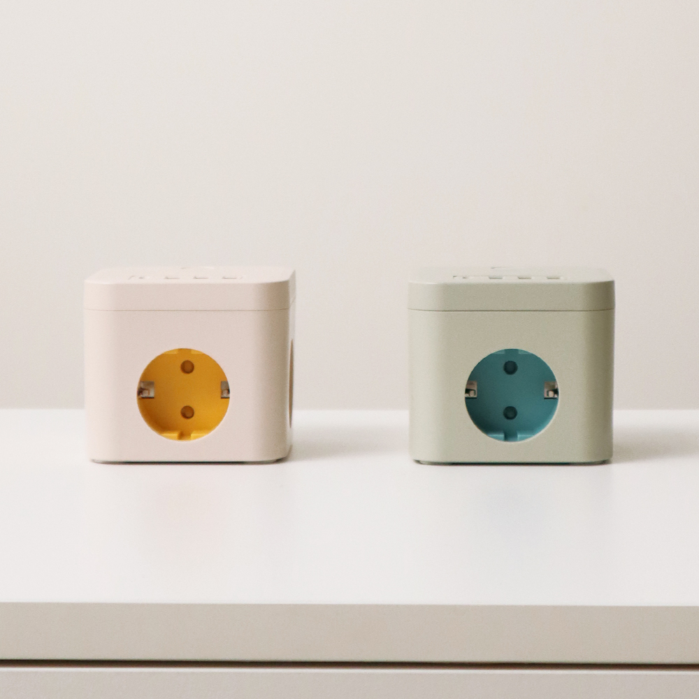 오아 큐브 멀티탭 PD35 대용량 4000W 콘센트 USB C타입 고용량 멀티 3구 어댑터