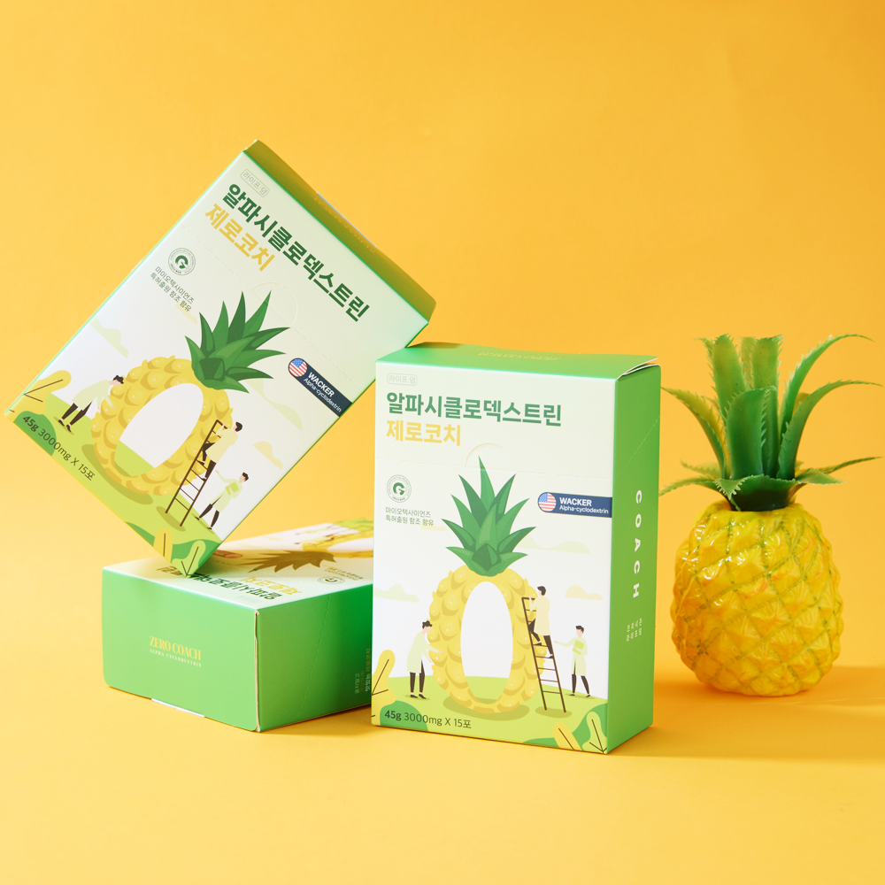 라이프덤 알파CD 알파시클로덱스트린 식이섬유 제로코치 파인애플맛 - 상세 이미지 3