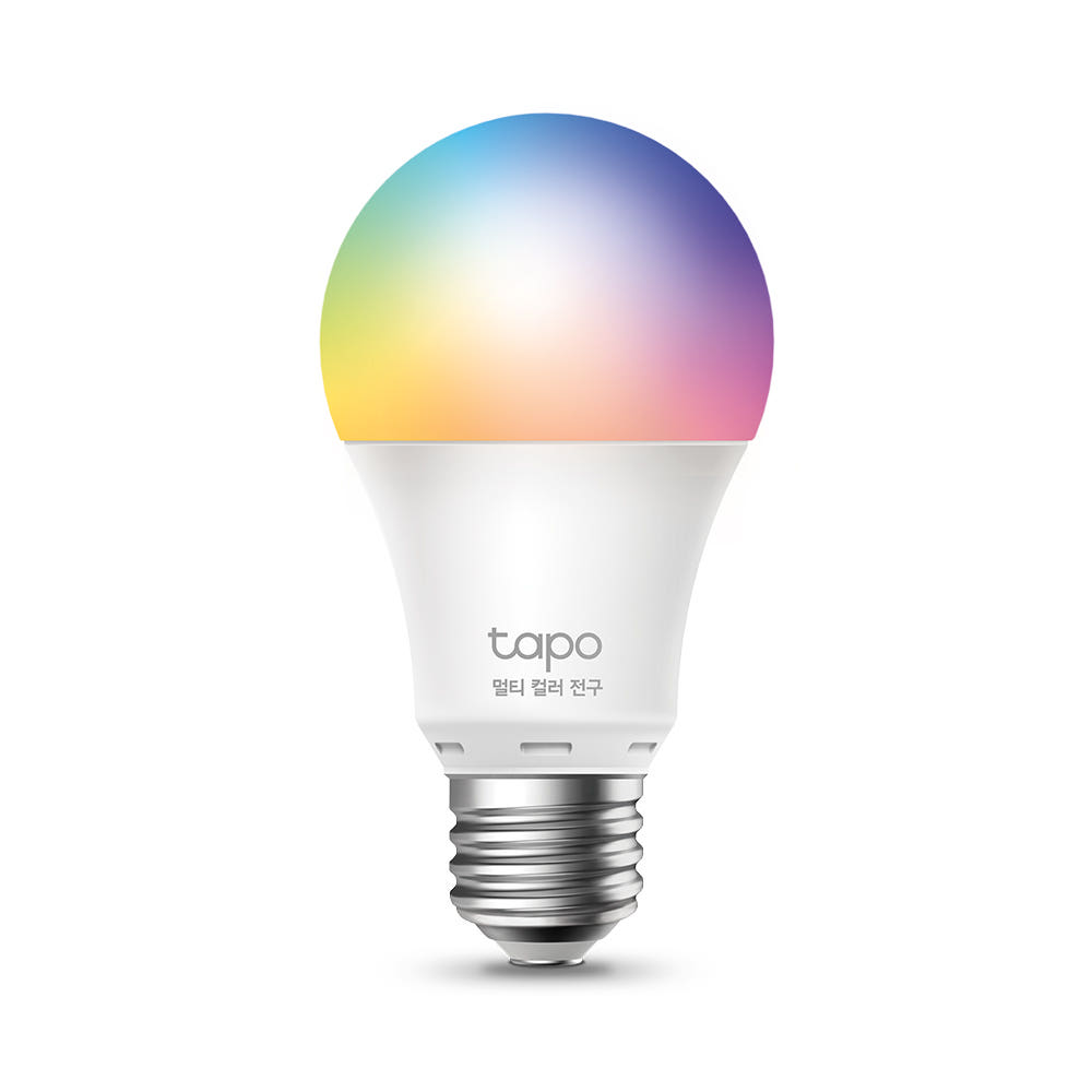 티피링크 Tapo L530E 스마트 멀티컬러 LED 전구 E26소켓 8W 전구색 1개 가격 비교 티피링크 공식몰 티피링크 Tapo L530E 스마트 멀티컬러 LED 전구 E26소켓 8W 전구색 1개