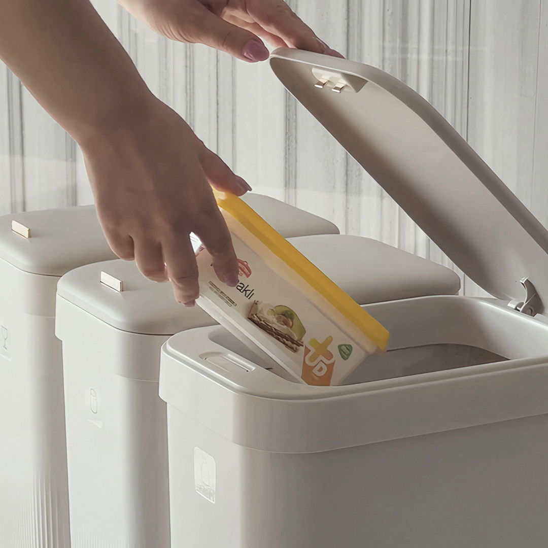 플루딕 가정용 재활용 분리수거함 3P 세트