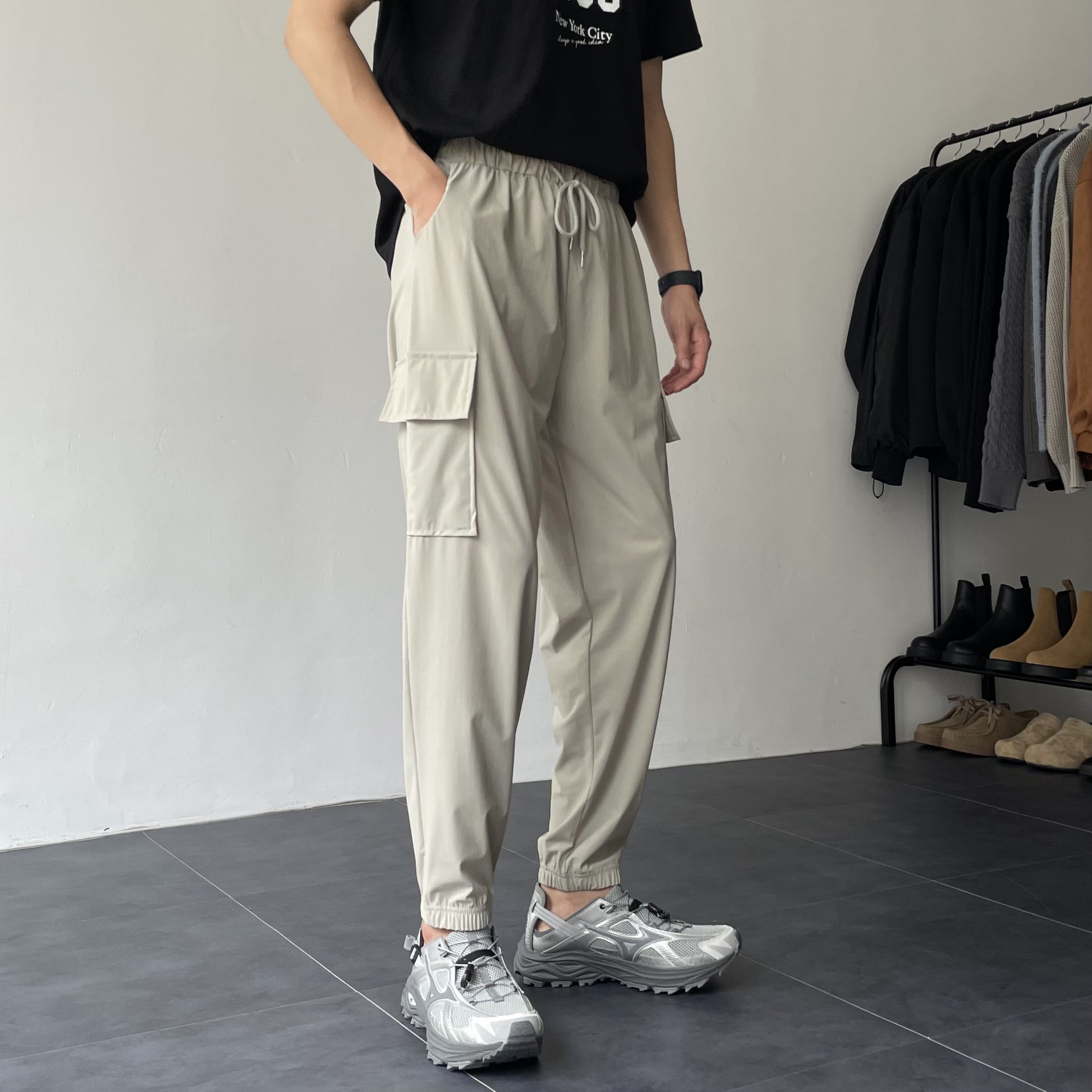 카고조거팬츠 여름카고바지 남자냉장고바지 쿨링조거팬츠 - 상세 이미지 5