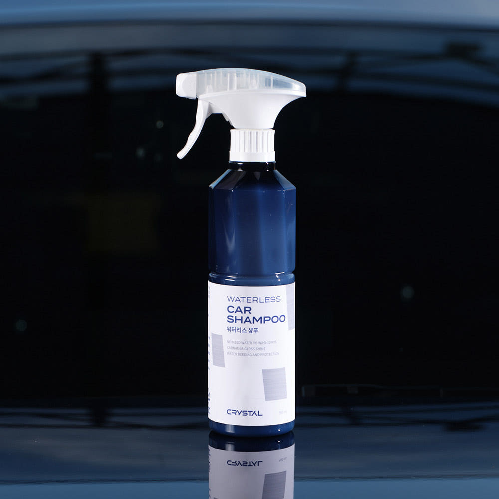 [불스원] 뉴 크리스탈 워터리스 물없이 쓰는 카샴푸 500ml