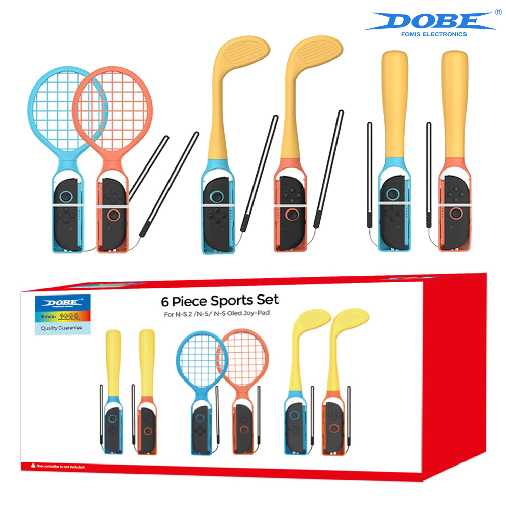 닌텐도 스위치2 조이콘2 그립 스포츠올인원키트 6세트 DOBE
