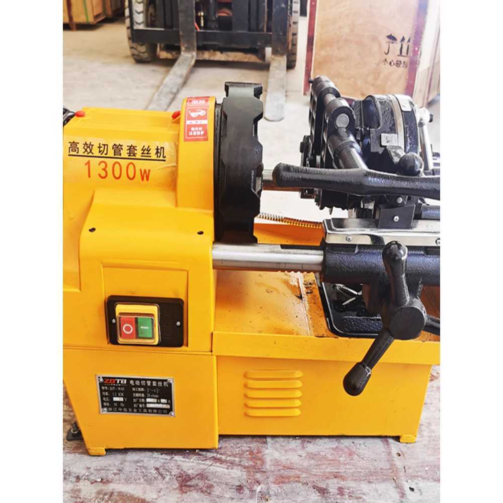 전동 배관 나사기 파이프 머신 나사산 전기형 공구 2인치 고속 1300w - 상세 이미지 5