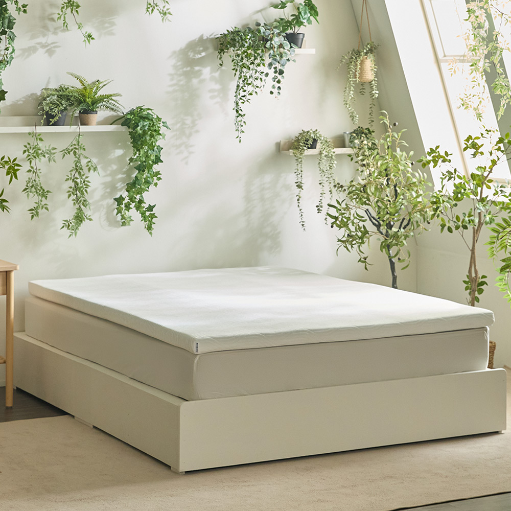 베네베딩 메모리폼 거실 바닥 토퍼 매트리스